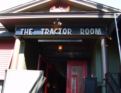 [image of entrance to the Tractor Room]